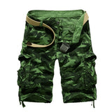 Camouflage Loose Cargo Shorts