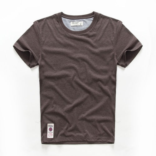 Men causal o-neck basic tshirt