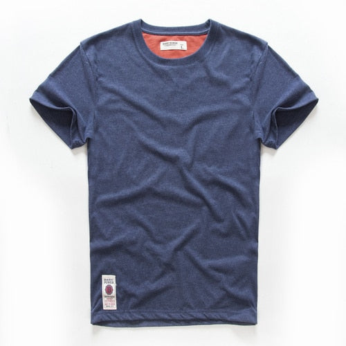 Men causal o-neck basic tshirt