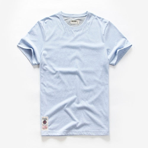 Men causal o-neck basic tshirt