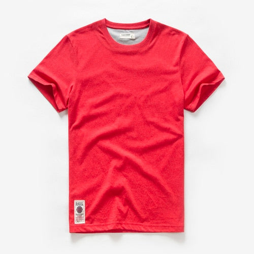 Men causal o-neck basic tshirt