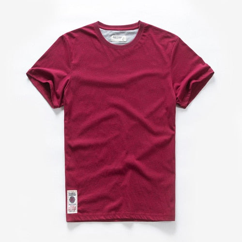 Men causal o-neck basic tshirt