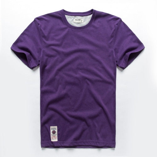 Men causal o-neck basic tshirt