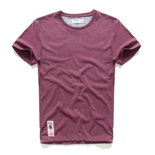 Men causal o-neck basic tshirt