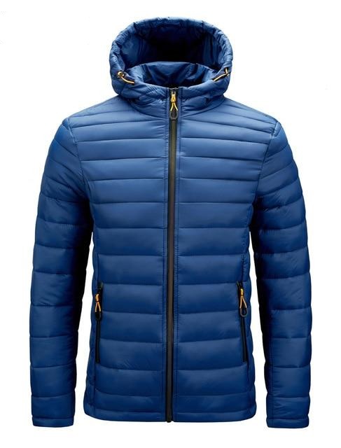 Men Hooded Ultra Light Down Jackets