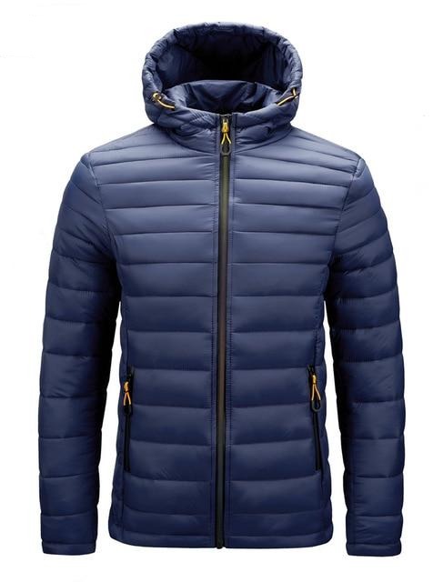 Men Hooded Ultra Light Down Jackets
