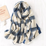 women scarf fashion print cotton