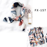 Women Fashion Print Small Neck Scarfs