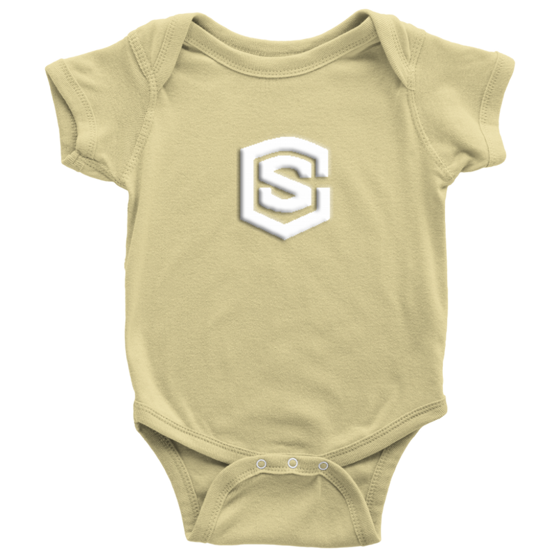 Baby Bodysuit WITH WHITE LOGO