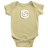 Baby Bodysuit WITH WHITE LOGO