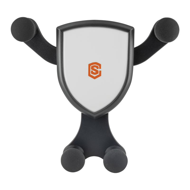 Personalized Gravitis - Wireless Car Charger WITH ORANGE LOGO