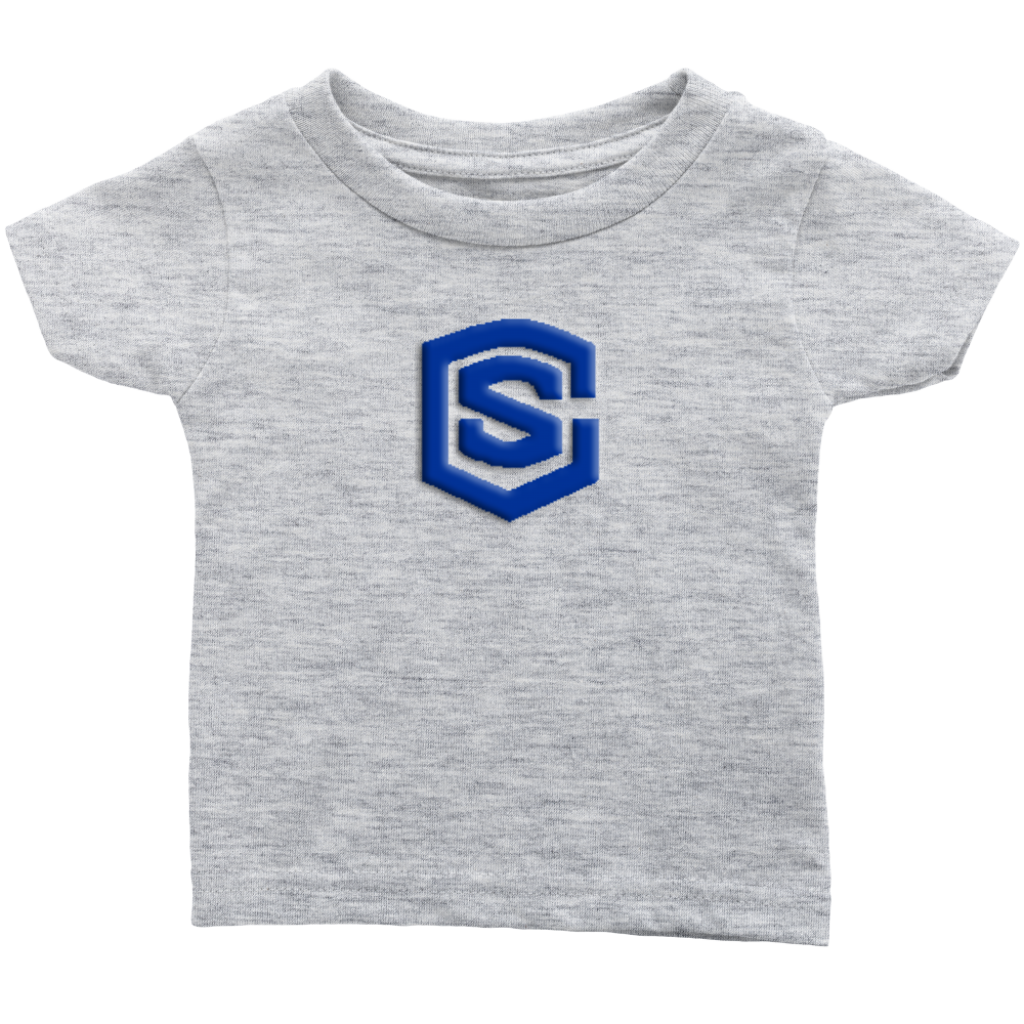 Infant T-Shirt WITH BLUE LOGO