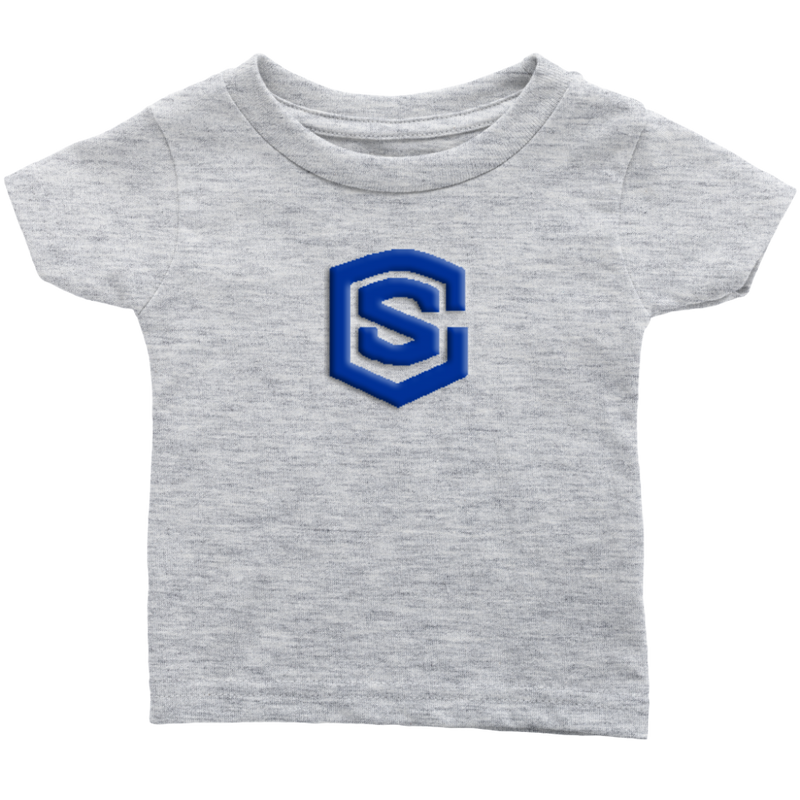 Infant T-Shirt WITH BLUE LOGO