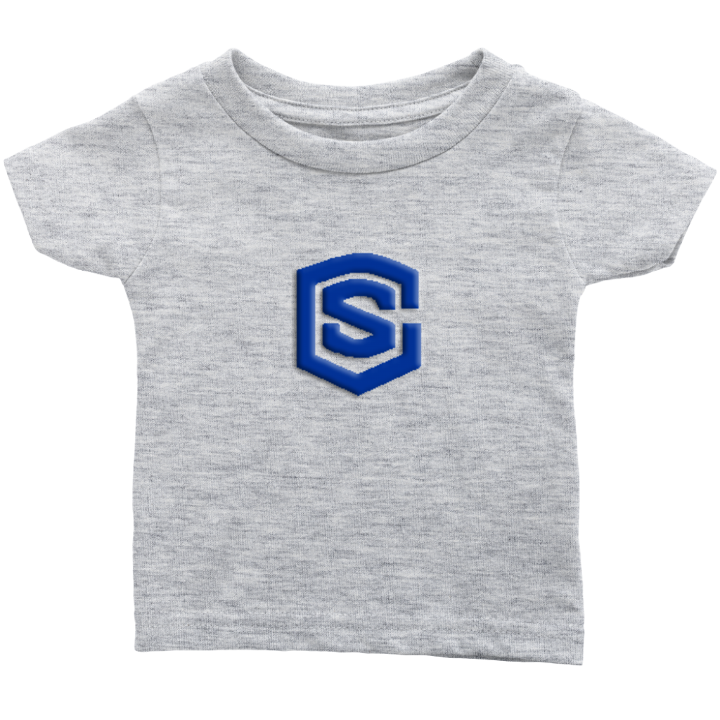 Infant T-Shirt WITH BLUE LOGO
