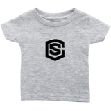 Infant T-Shirt WITH BLACK LOGO