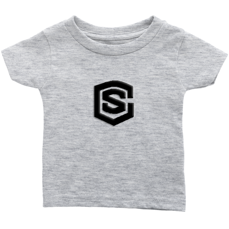 Infant T-Shirt WITH BLACK LOGO