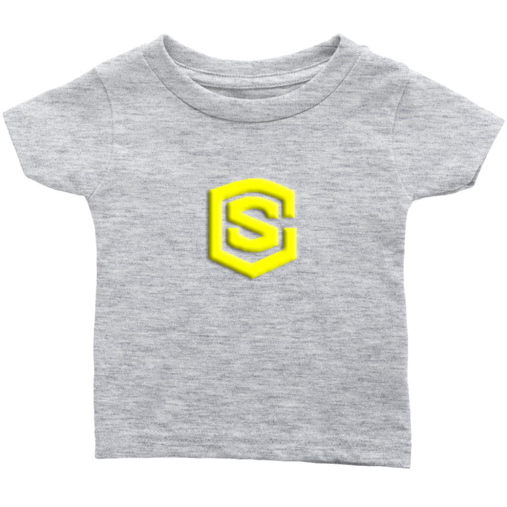 Infant T-Shirt WITH YELLOW LOGO
