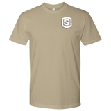 Next Level Mens Shirt WITH WHITE LOGO