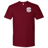 Next Level Mens Shirt WITH WHITE LOGO
