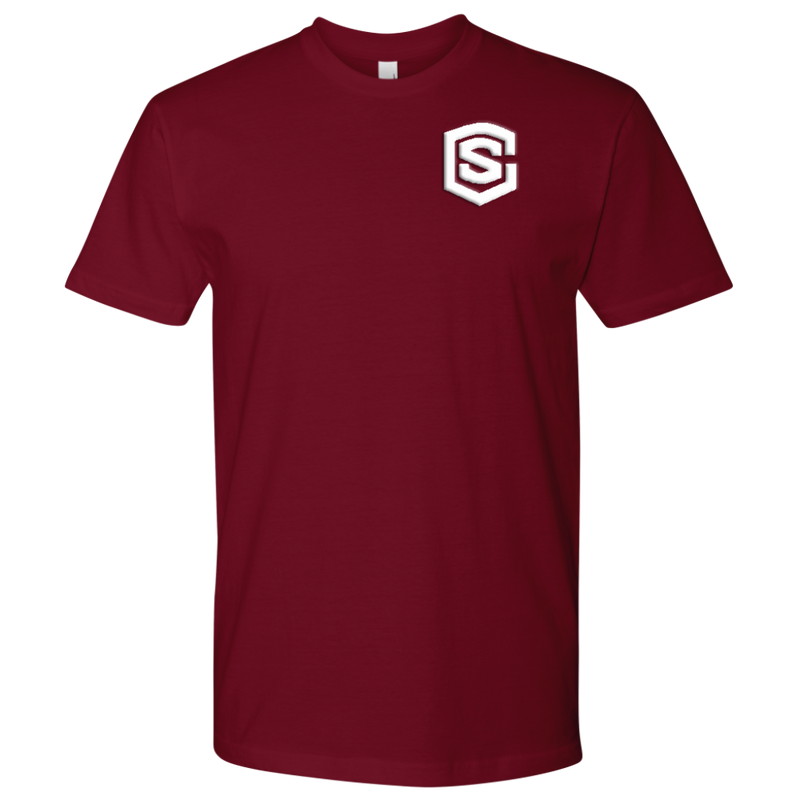 Next Level Mens Shirt WITH WHITE LOGO