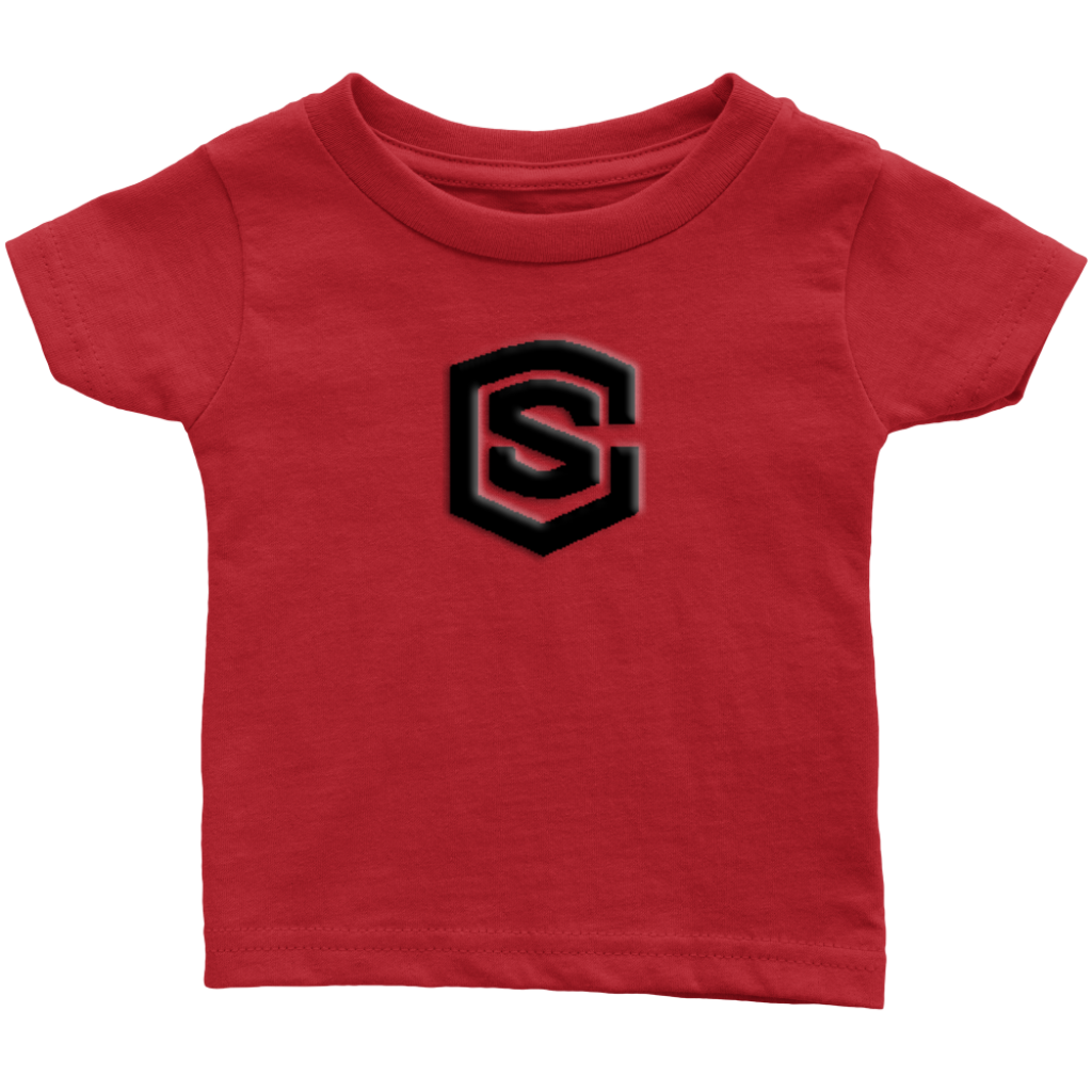 Infant T-Shirt WITH BLACK LOGO