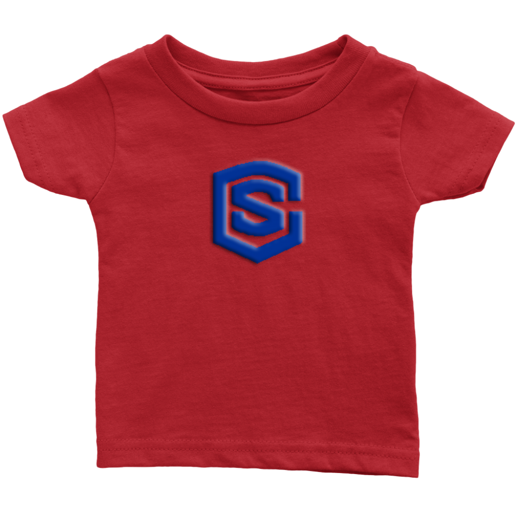 Infant T-Shirt WITH BLUE LOGO