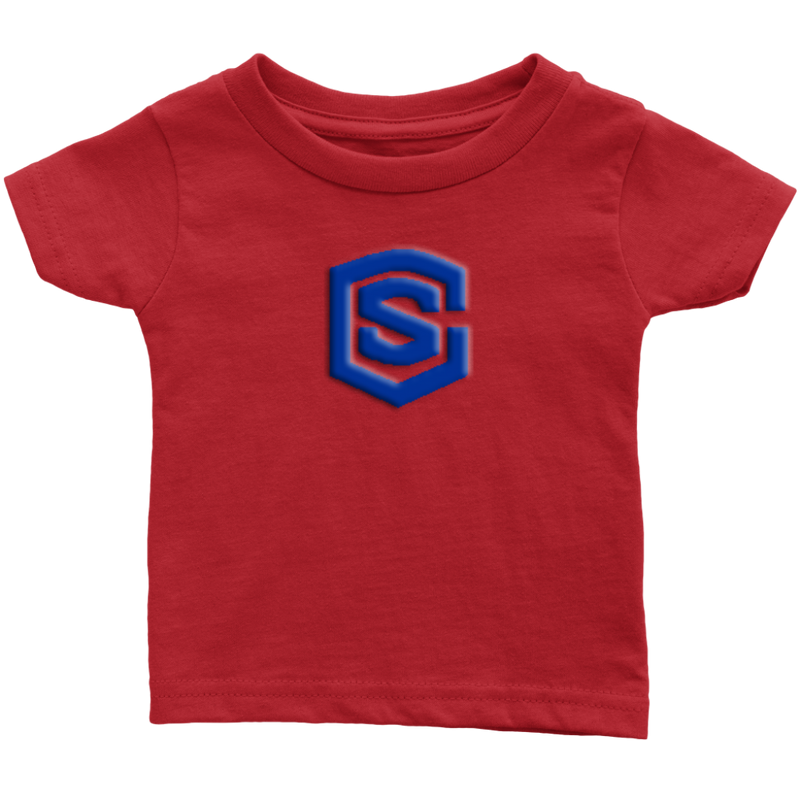 Infant T-Shirt WITH BLUE LOGO