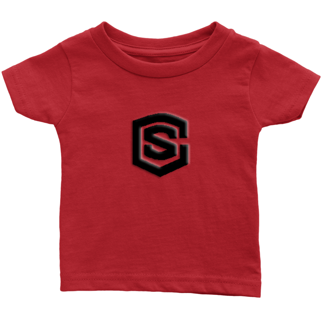 Infant T-Shirt WITH BLACK LOGO