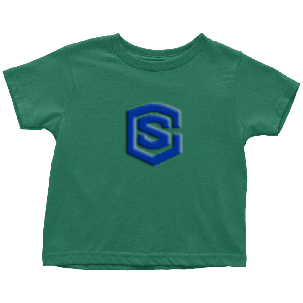 Toddler T-Shirt WITH BLUE  LOGO