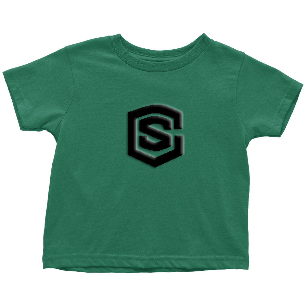 Toddler T-Shirt WITH  BLACK LOGO