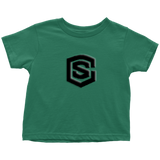 Toddler T-Shirt WITH  BLACK LOGO