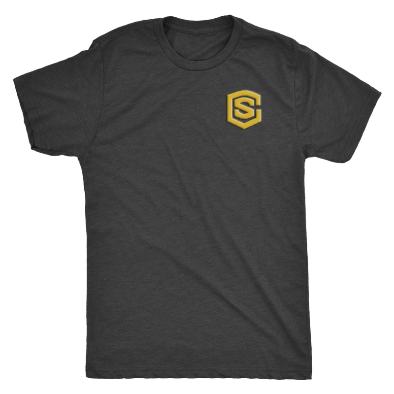 Next Level Mens Triblend WITH GOLD LOGO