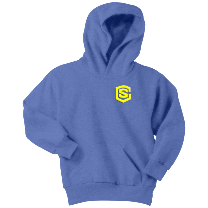Youth Hoodie WITH YELLOW LOGO
