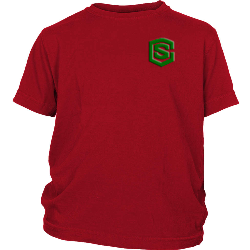 District Youth Shirt WITH GREEN LOGO