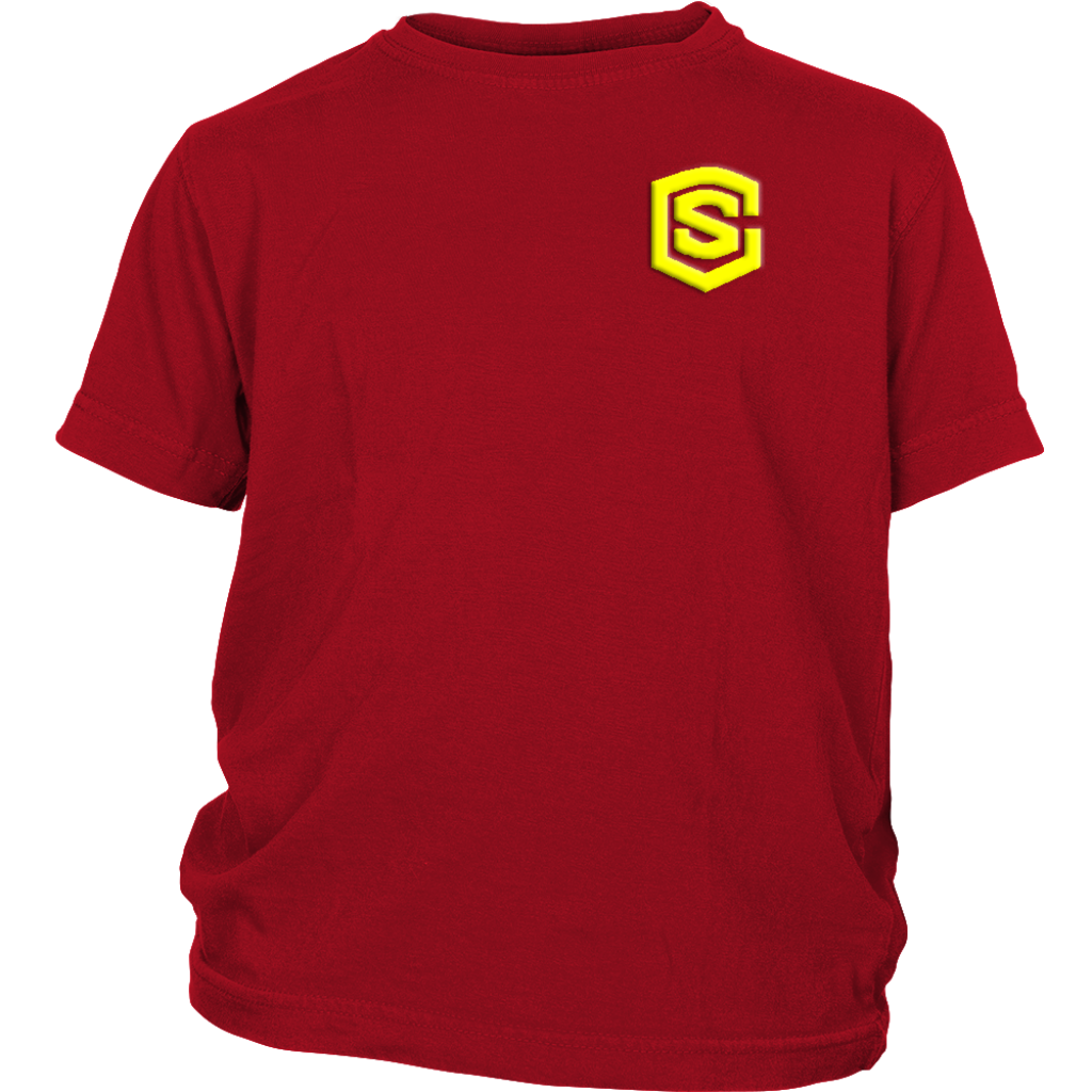 District Youth Shirt WITH YELLOW LOGO