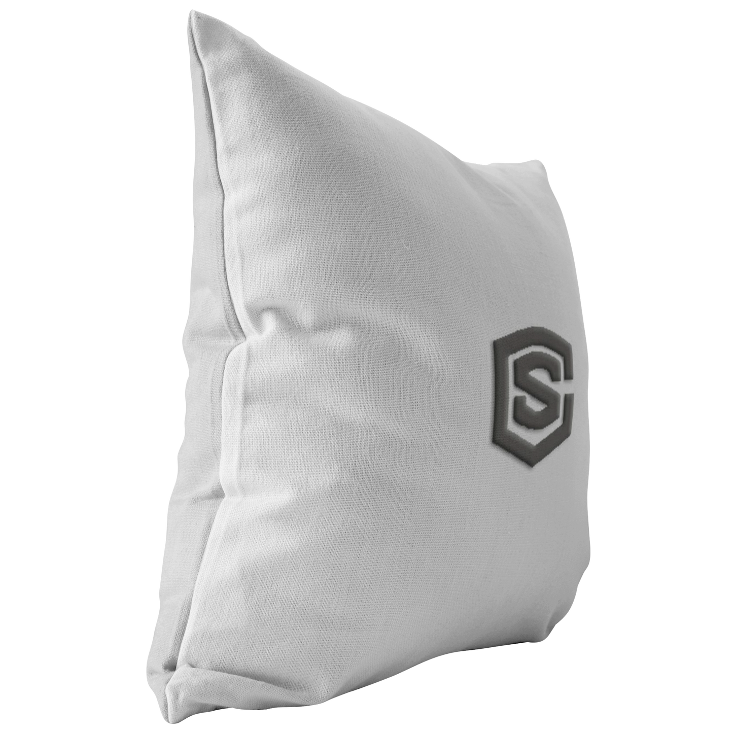 WHITE PILLOW GRAY LOGO