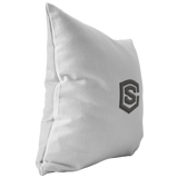 WHITE PILLOW GRAY LOGO