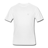 Men’s 50/50 T-Shirt WITH WHITE  LOGO - white