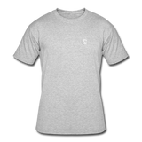 Men’s 50/50 T-Shirt WITH WHITE  LOGO - heather gray