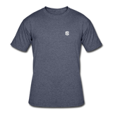 Men’s 50/50 T-Shirt WITH WHITE  LOGO - navy heather