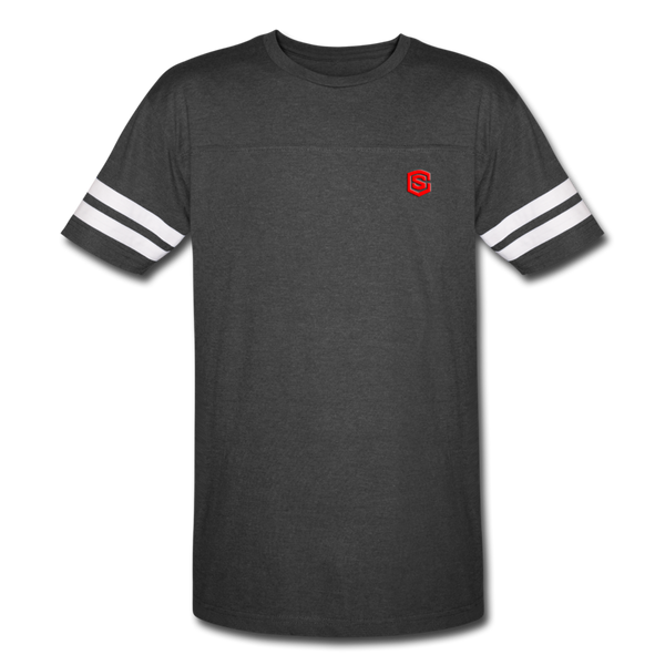 Vintage Sport T-Shirt WITH RED  LOGO - vintage smoke/white