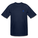 Men's Tall T-Shirt WITH BLUE LOGO - navy