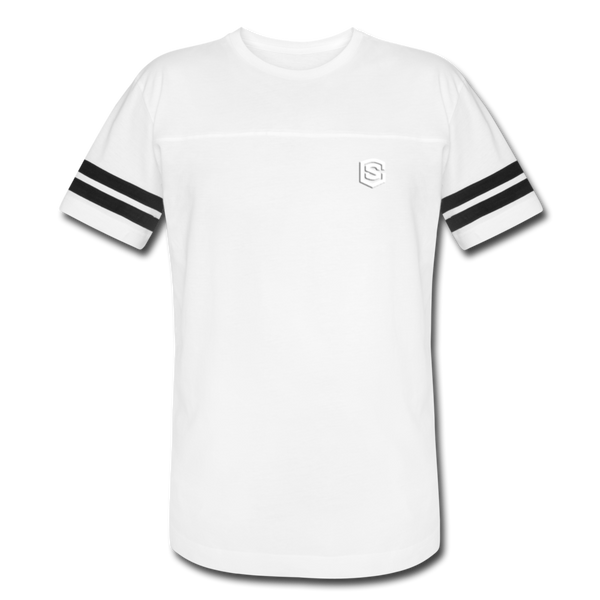 Vintage Sport T-Shirt WITH WHITE LOGO - white/black