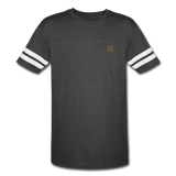 Vintage Sport T-Shirt WITH BROWN LOGO - vintage smoke/white