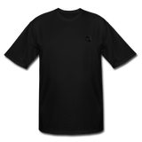 Men's Tall T-Shirt WITH BLACK LOGO - black