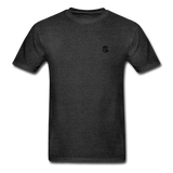 Hanes Adult Tagless T-Shirt WITH BLACK  LOGO - charcoal gray