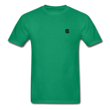 Hanes Adult Tagless T-Shirt WITH BLACK  LOGO - kelly green