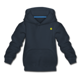 Kids‘ Premium Hoodie  WITH YELLOW  LOGO - navy