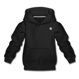 Kids‘ Premium Hoodie  WITH  WHITE LOGO - black