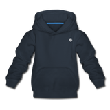 Kids‘ Premium Hoodie  WITH  WHITE LOGO - navy